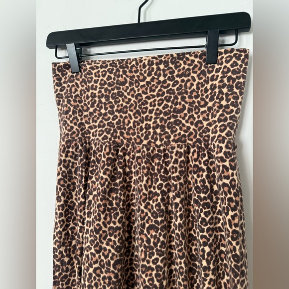 American Apparel Cheetah Leopard Animal Print Harem Drop Crotch Pants Rare - Picture 4 of 7